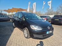 Gebraucht VW Sharan Trendline 140 PS (102 kW) 2012 Schwarz Van / Kleinbus