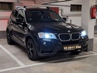 Gebraucht BMW X3 184 PS (135 kW) 2011 Schwarz SUV