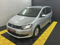 Gebraucht VW Sharan Comfortline 150 PS (110 kW) 2017 Reflexsilber metallic Van / Kleinbus