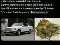 Gebraucht Mercedes C280 156 PS (114 kW) 1978 Silber Coupé