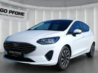 Gebraucht Ford Fiesta Titanium 125 PS (91 kW) 2022 Weiss Kleinwagen