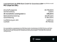 Neu BMW M2 Sport Line 480 PS (353 kW) 2026 Alpinweiß (weiß) Coupé