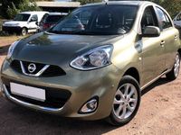 Gebraucht Nissan Micra Acenta 80 PS (58 kW) 2016 Grün metallic Kleinwagen