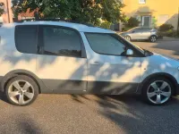 Gebraucht Skoda Roomster 86 PS (63 kW) 2010 Weiß Van / Kleinbus