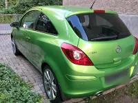 Gebraucht Opel Corsa 88 PS (64 kW) 2012 Grün Kleinwagen