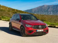 Gebraucht Mercedes GLC63 AMG AMG 510 PS (375 kW) 2022 Rot SUV
