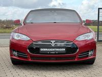 Gebraucht Tesla Model S 514 kW (700 PS) 2015 Rot Kleinwagen