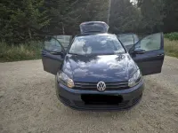 Gebraucht VW Golf VI Comfortline 122 PS (89 kW) 2011 Blau Kleinwagen