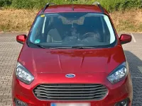 Gebraucht Ford Tourneo Courier 100 PS (73 kW) 2018 Orange Van / Kleinbus