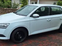 Gebraucht Skoda Fabia 75 PS (55 kW) 2019 Weiß Kleinwagen
