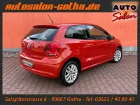 Gebraucht VW Polo Style 69 PS (50 kW) 2012 Orange Kleinwagen