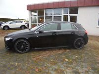 Gebraucht Mercedes A200 AMG line 163 PS (119 kW) 2018 Nachtschwarz  unilack Kleinwagen