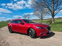 Usata Mazda 6 175 CV (128 kW) 2016 Rosso Station wagon