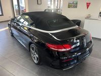 Gebraucht Mercedes C180 AMG line 156 PS (114 kW) 2017 Obsidianschwarz Cabrio