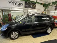 Gebraucht VW Sharan Comfortline 150 PS (110 kW) 2016 Schwarz Van / Kleinbus
