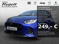 Neu Mazda 2 Homura-Line 116 PS (85 kW) 2025 Blau Limousine