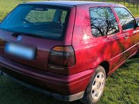 Gebraucht VW Golf III 75 PS (55 kW) 1997 Rot Kleinwagen