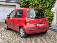 Brugt Renault Modus 75 HK (55 kW) 2009 Rød MPV