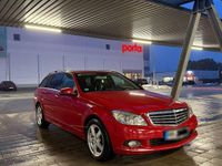 Gebraucht Mercedes C200 Elegance 136 PS (100 kW) 2009 Rot Kombi