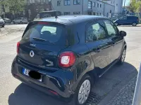 Begagnad Smart ForFour Prime 71 HK (52 kW) 2015 Svart Halvkombi