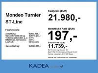 Gebraucht Ford Mondeo ST-Line 150 PS (110 kW) 2021 Polarsilber metallic Kombi