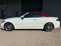 Gebraucht Mercedes C220 AMG line 194 PS (142 kW) 2022 Weiß Cabrio