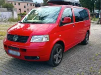 Gebraucht VW T5 131 PS (96 kW) 2008 Rot Van