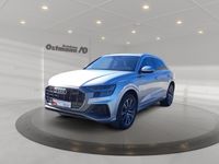 Gebraucht Audi Q8 S-Line 286 PS (210 kW) 2022 Silber SUV