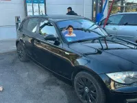 Gebraucht BMW 116 122 PS (89 kW) 2008 Schwarz Kleinwagen