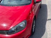 Gebraucht VW Golf VI 80 PS (58 kW) 2009 Rot Kleinwagen