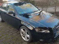 Brugt Audi A4 Attraction 120 HK (88 kW) 2010 Sort Sedan