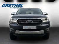 Gebraucht Ford Ranger Limited 212 PS (155 kW) 2021 Royalgrau met. (metallic) Abholung