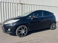 Gebraucht Ford Fiesta Titanium 97 PS (71 kW) 2010 Schwarz Kleinwagen