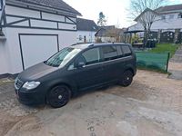 Gebraucht VW Touran 105 PS (77 kW) 2007 Schwarz Van / Kleinbus