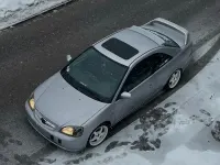 Gebraucht Honda Civic 125 PS (91 kW) 2001 Silber Coupé