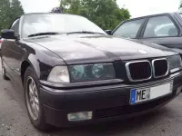 Gebraucht BMW 318 116 PS (85 kW) 1997 Schwarz Cabrio