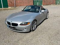 Brugt BMW Z4 192 HK (141 kW) 2004 Sølv Cabriolet