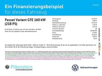 Gebraucht VW Passat GTE 218 PS (160 kW) 2021 Grau Kombi