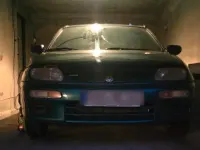 Usata Mazda 323 74 CV (54 kW) 1996 Verde Coupé
