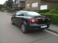 Gebraucht VW Eos 122 PS (89 kW) 2009 Schwarz Cabrio