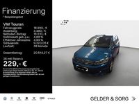Gebraucht VW Touran Highline 150 PS (110 kW) 2016 Caribbean blue metallic Van / Kleinbus