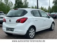 Gebraucht Opel Corsa Edition 69 PS (50 kW) 2018 Schneeweiss/olympic/summit whi Kleinwagen