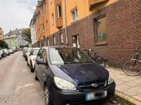 Gebraucht Hyundai Getz 55 PS (40 kW) 2008 Blau Kleinwagen