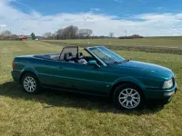 Gebraucht Audi Cabriolet 133 PS (97 kW) 1993 Grün Cabrio