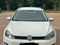 Gebraucht VW Golf VII Trendline 110 PS (80 kW) 2016 Weiß Kombi
