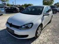 Gebraucht VW Golf VI Trendline 80 PS (58 kW) 2009 Weiß Kleinwagen
