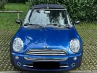 Käytetty Mini Cooper Cabriolet 116 HP (85 kW) 2007 Sininen Avoauto