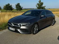 Gebraucht Mercedes CLA220 190 PS (139 kW) 2021 Grau Coupé