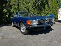 Gebraucht Mercedes SL450 180 PS (132 kW) 1979 Blau Cabrio