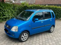 Gebraucht Opel Agila 75 PS (55 kW) 2002 Blau Van / Kleinbus